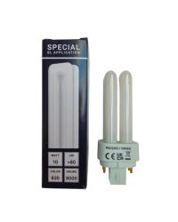 SL Spaarlamp 4-pins PL-C 10W/830/4P G24q-1