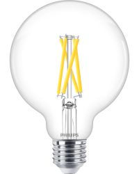 Philips LED classic G93 E27 5.9W/927-922 806lm Helder Warmglow Ø9.5cm | Beste kleurweergave