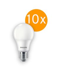 Philips LED lamp E27 4.9W 470lm 3000K Mat   Cri90