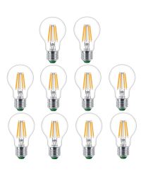 10 stuks Philips LED Peer E27 2.3W 485lm 2700K Helder Niet-Dimbaar | Energielabel A