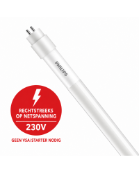 Philips LED T5 Mains 230V TL-buis 54.9cm 7W/830 1000lm | Vervangt TL5 HE 14W/830