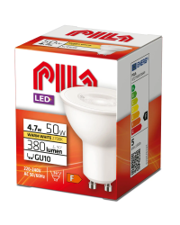 Pila LED GU10 4.6W/827 36º 355lm Niet-Dimbaar Ø5cm