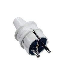 Viko herbedraadbare stekker wit met randaarde | 90304100