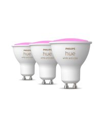 Philips Hue White and Color Ambience GU10 3-pack | ZigBee