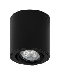 Ledvance Opbouwspot kantelbaar Zwart Metaal Ø8cm voor 1x GU10 lamp (niet inbegrepen)