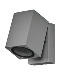 OP=OP Ledvance Wandlamp Endura Classic Cube Zilver IP44 1x GU10 kantelbaar (niet inbegrepen)