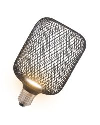 Osram LED Decor Flat E27 3.5W 300lm 2700K inclusief Zwarte Square kooi