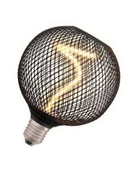 Osram LED Decor E27 3.5W 130lm 1800K Globe Zwart | 