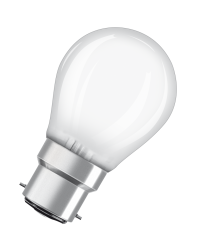 Ledvance LED kogellamp B22d 4.8W 470lm 2700K Mat  