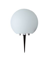 Buitenlamp lichtbol Ø25cm max. 60W E27 wit IP54