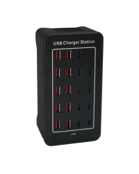 Bailey USB laadstation 20 poorten (10x USB-A + 10x USB-C) 100W 5V 2.4A