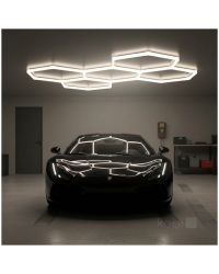 Kobi LED HEXLINE 208x300cm 216W 21.600lm 4000K | IP20 | Ra≥70