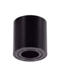 OP=OP Opbouwspot Mat Zwart Aluminium Ø8cm voor 1x GU10 lamp (niet inbegrepen)