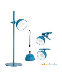 Bureaulamp LED ORBI 2.5W - Dimbaar met CCT-schakelaar - Blauw - Laitica