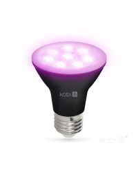 Kobi LED Grow Bulb Planty-B 7W E27 1200K Zwart - Kweeklamp voor planten (Design Serie)