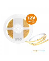 Kobi Premium LEDstrip TRAMO 320 COB 5m 3000K 12Vdc | 860lm/m | IP65 | Dimbaar