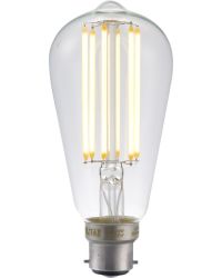 SPL Filament LED Rustieklamp ST58 B22d 6.5W 550lm 2700K Helder 