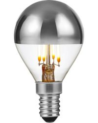 SPL LED Kopspiegellamp Zilver E14 4W 260lm 2500K  G45