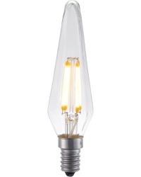  SPL Filament LED Hexagon kaarslamp E14 4W 260lm 2200K Helder  Cri90