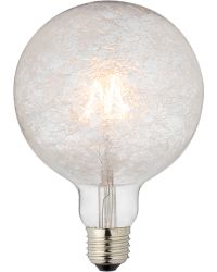  SPL Filament LED Globelamp G125 E27 4W 250lm 2200K Kroko-ijs Helder 