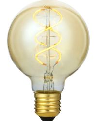 SPL LED Globelamp G80 E27 5W 460lm 2200K Goud 3-staps 