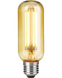 SPL LED Buislamp E27 6.5W 550lm 2200K Goud Dimbaar | Beste kleurweergave | T45x130