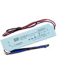 Mean Well LED Driver 230V-24Vdc 60W 2.5A IP67