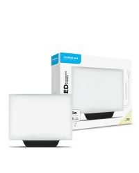 Modee LED Breedstraler 20W 4000K 1800lm Milky Zwart 