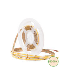 COB LEDstrip Vrij Knipbaar 24V DC 5 Meter 10W/m 2700K CRI>80 IP20 Dimbaar | 8mm