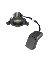 LED Inbouwspot Mimi | 4W | IP65 Voorkant | CCT-Switch (2700-5700K) | Dimbaar | Ø40mm Zaagmaat | Zwart