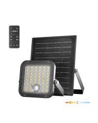Kobi Solar LED Floodlight MHCS 10W 2CCT IP65 - schijnwerper op zonne-energie met bewegingssensor en afstandsbediening