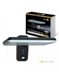 Solar LED Bouwlamp 15W 2000lm 2CCT 3000K-4000K IP65 met Bewegingssensor