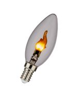 Bailey LED kaarslamp vlameffect E14 0.5W 1900K Flicker Flame