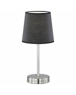 Wofi tafellamp Cesena Zwart max. 42W E14 met schakelaar