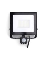 Integral LED Breedstraler 50W 4000K Koel Wit 5000lm Zwart | met sensor