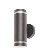 Integral wandlamp Antraciet  Up&Down voor 2x GU10 LED lamp (niet inbegrepen)