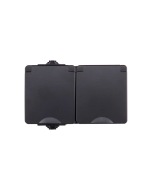 ION Opbouw Wandcontactdoos 2-voudig IP55 Zwart