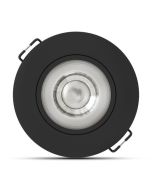 Modee LED inbouwspot Zwart 4W 480lm 36º Instelbare Lichtkleur | zaagmaat 6.8cm