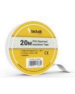 Technik Isolatietape - Wit - 18mm x 20 meter