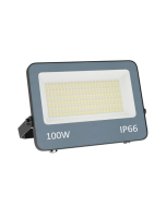 LED Floodlight Istos 100W – CCT-schakelaar 3000K/4000K/6500K – IP66 – Grijs – 10.000lm