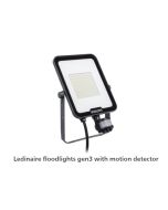 Philips LED Breedstraler 50W 4000K 6000lm grijs | met Sensor