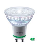 Philips MASTER LEDspot GU10 UltraEfficient 2.1W 4000K Koelwit 375lm 36° | Niet-Dimbaar | Energielabel A