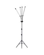 LED Kweeklamp VITARO-4 ST 30W - Op Statief, 4 Flexibele Armen, Dimbaar & Timerfunctie - Rood/Blauw/Gemengd Licht