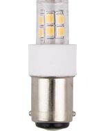 SPL LED buislamp Ba15d 230V 2.1W 255lm 2700K Helder T17x47mm