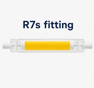 R7s fitting staaflamp
