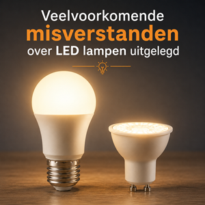 Misverstanden over LED verlichting
